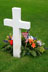 White Cross Grave Marker thumbnail