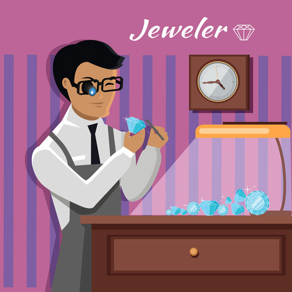 diamond appraisal by a jeweler