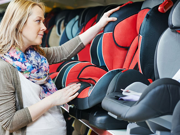 row of car seats