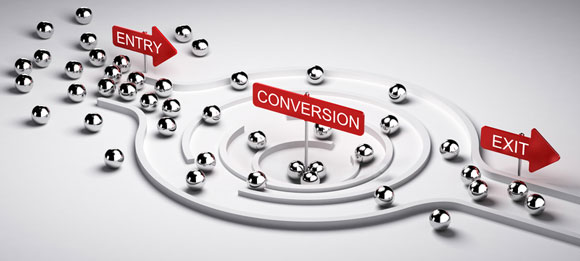 marketing conversion concept