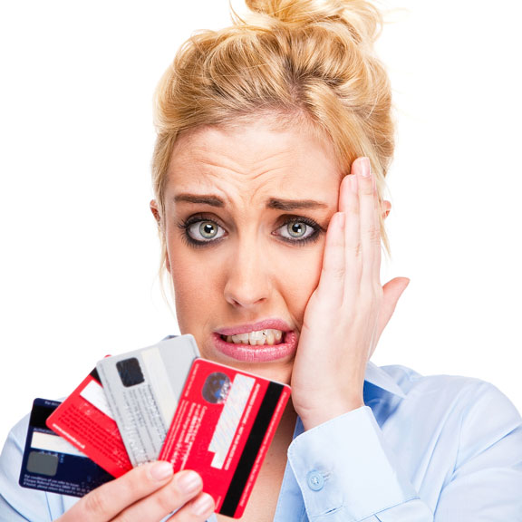 credit card debt worries