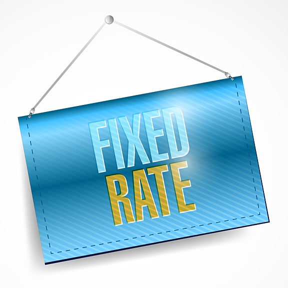 fixed interest rate banner