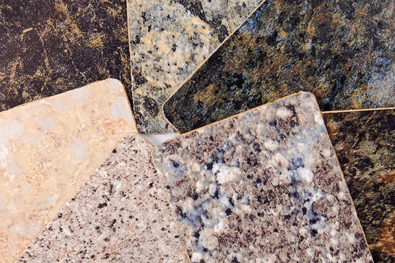 granite countertop samples