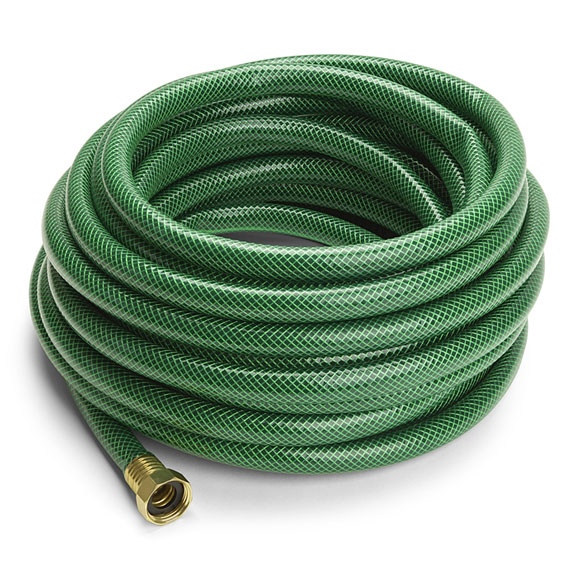 green garden hose