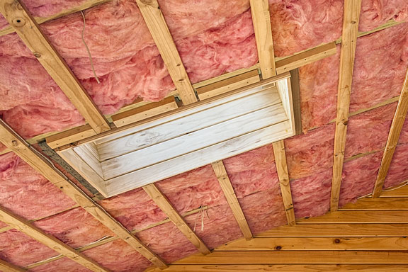 fiberglass ceiling insulation