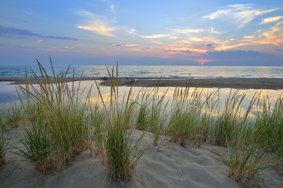 lake michigan shoreline