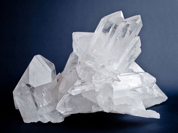 quartz crystals