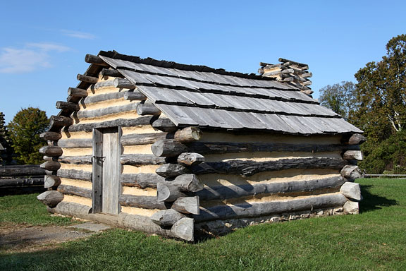 revolutionary war cabin