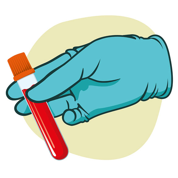 blood sample illustration