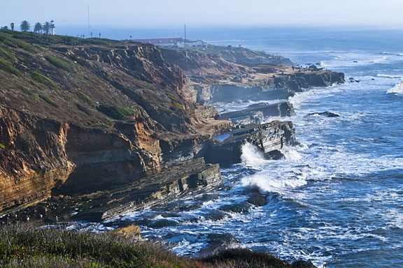 Pacific Ocean coastline at Cabrillo National Monument