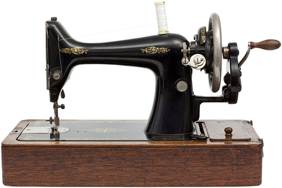 vintage sewing machine