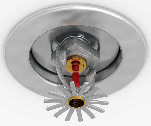 ceiling fire sprinkler