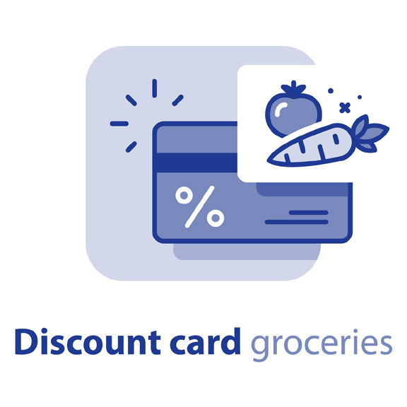 store loyalty card for grocery discounts