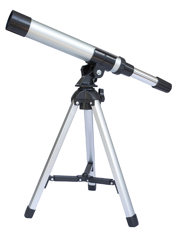 telescope, isolated on white