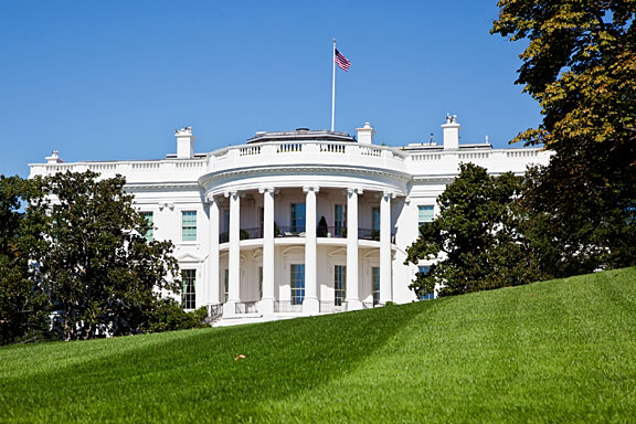 the White House - official residence of POTUS