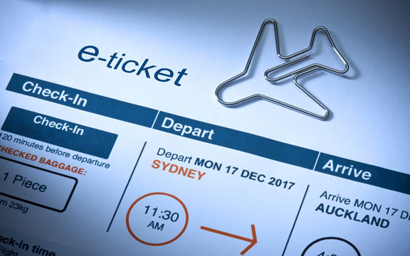 electronic airline ticket