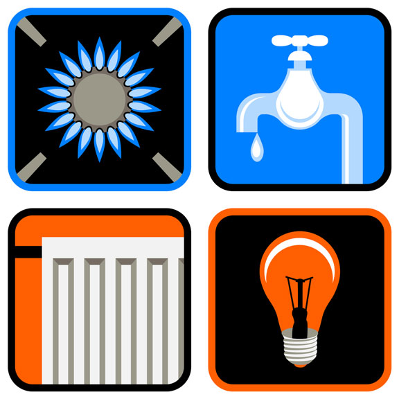 public utilities icons