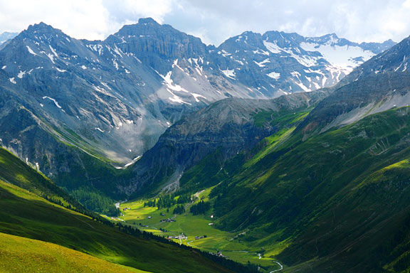 valley in Switzerland